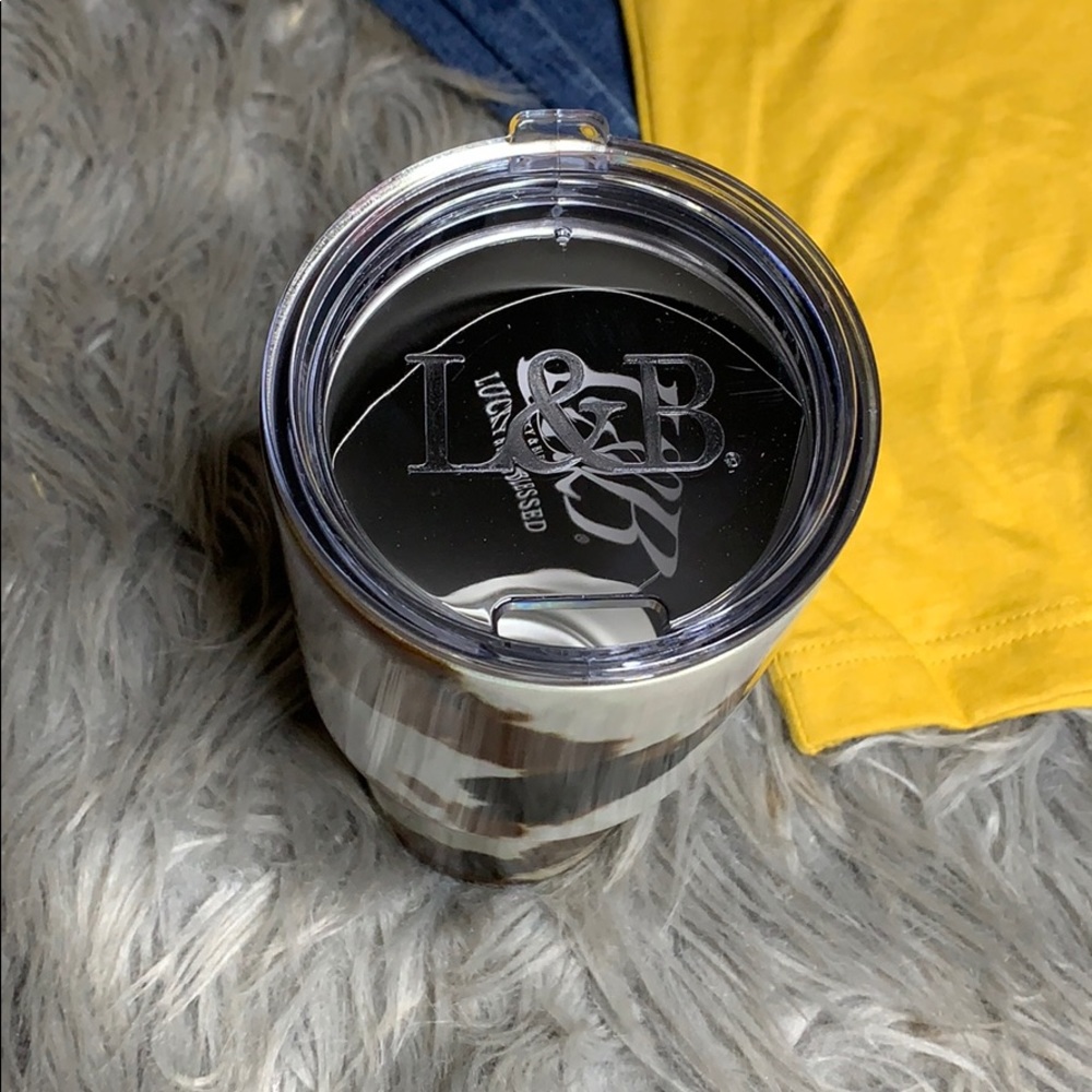 Cow print tumbler - Picture 2 of 2
